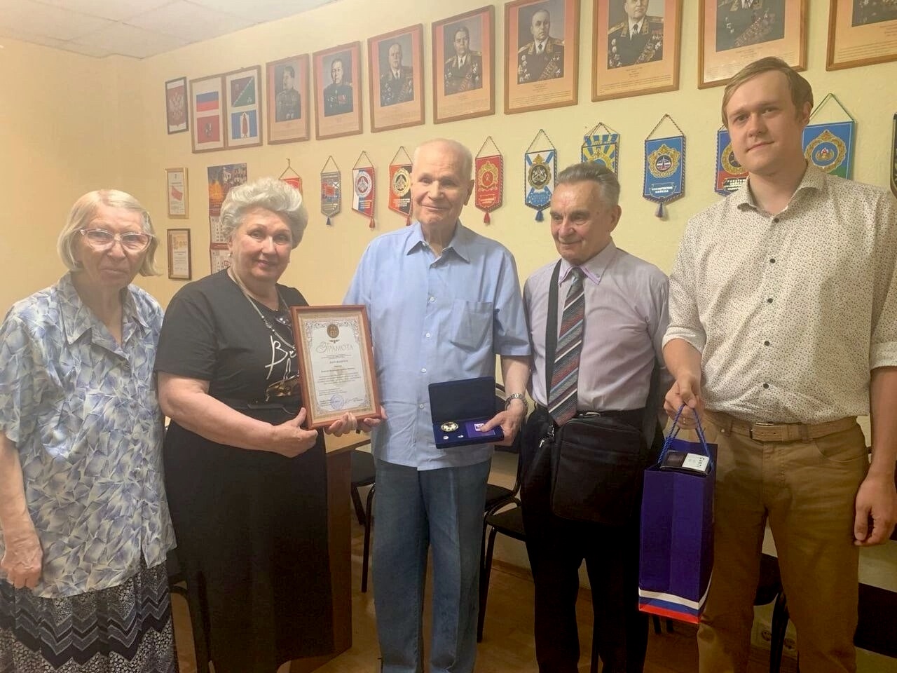 Семья из Даниловского района получила медаль «За любовь и верность»