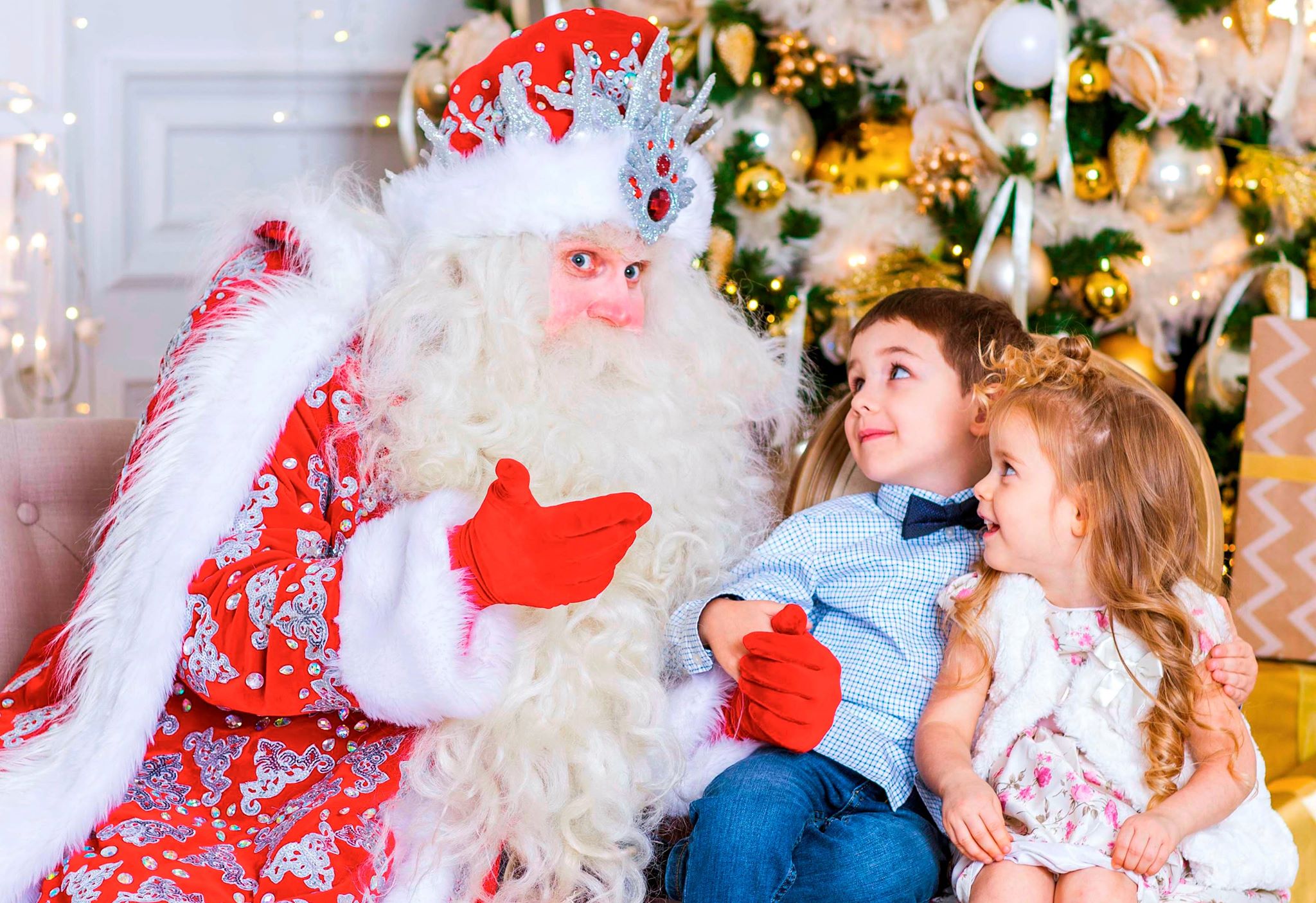 «Крокус Сити Холл» станет резиденцией Настоящего Деда Мороза  фото