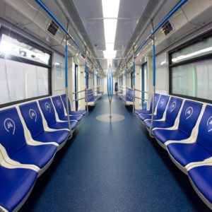 В столичном метро запустили поезд нового поколения «Москва»‍  фото