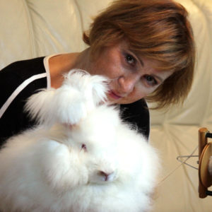 Кролики – это не только ценный мех, но и пух  фото