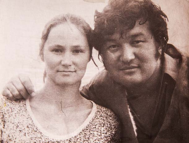 Арсен и "Елена вскоре после свадьбы" , фото из семейного архива
