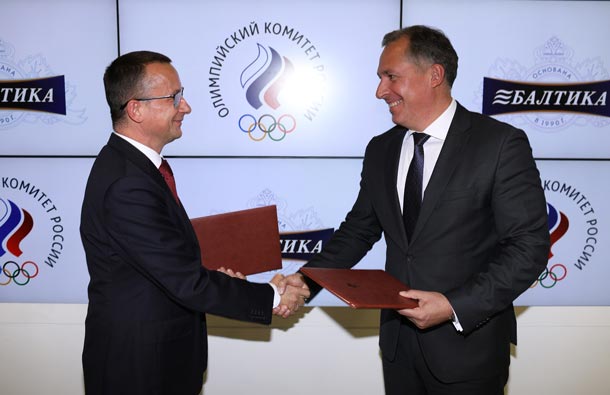 Компания «Балтика» вновь стала официальным поставщиком Олимпийского комитета России  фото