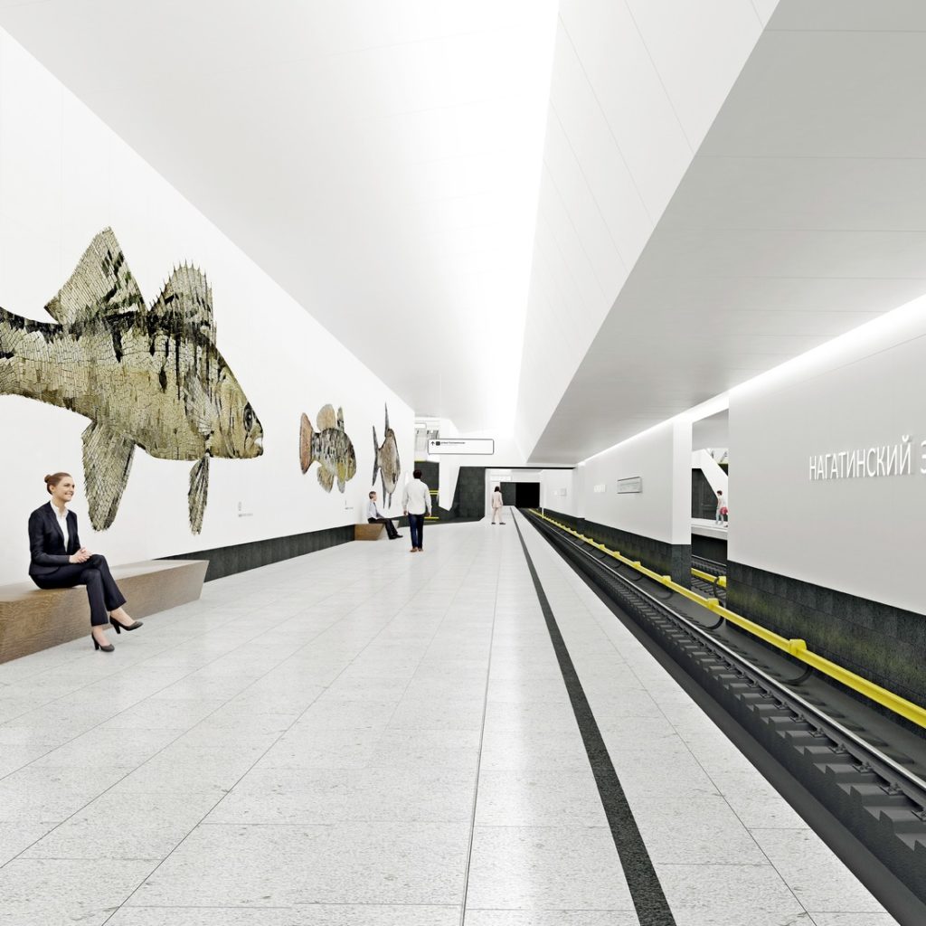 Рыбы и купола: как будут выглядеть две новые станции метро в Москве  фото