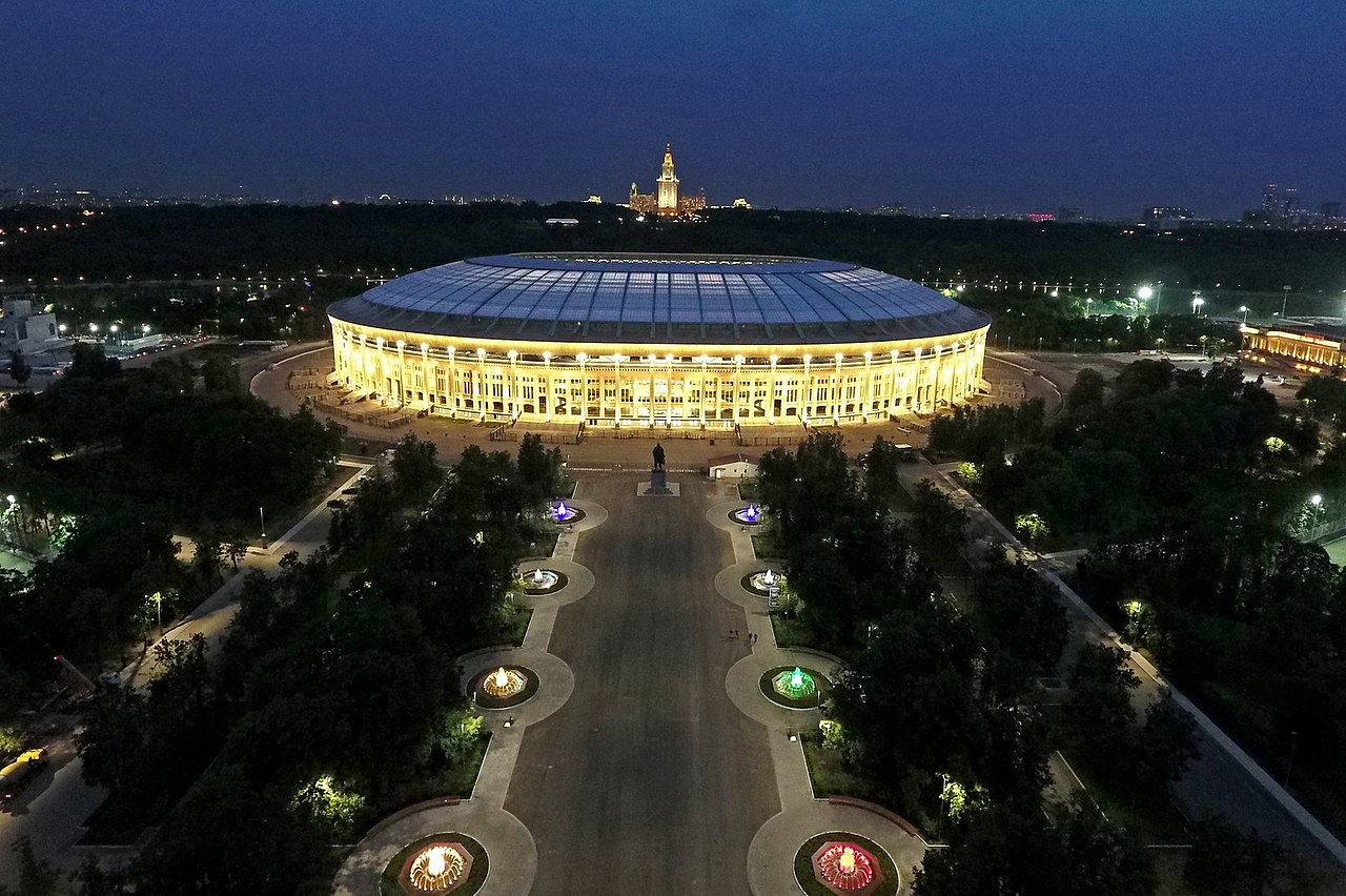 Территорию «Лужников» к ЧМ‑2018 украсят 750 светодиодных фонарей, фото