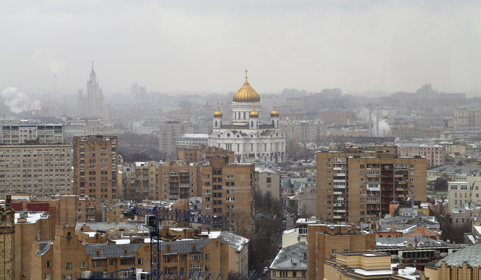 Облачная погода и до +1 градуса ожидается в Москве в понедельник, фото
