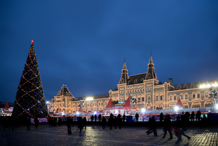 Каток на Красной площади в Москве откроется 29 ноября, фото