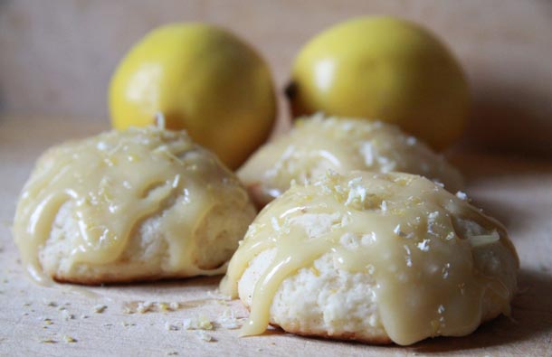 Лимонно-творожное печенье, фото