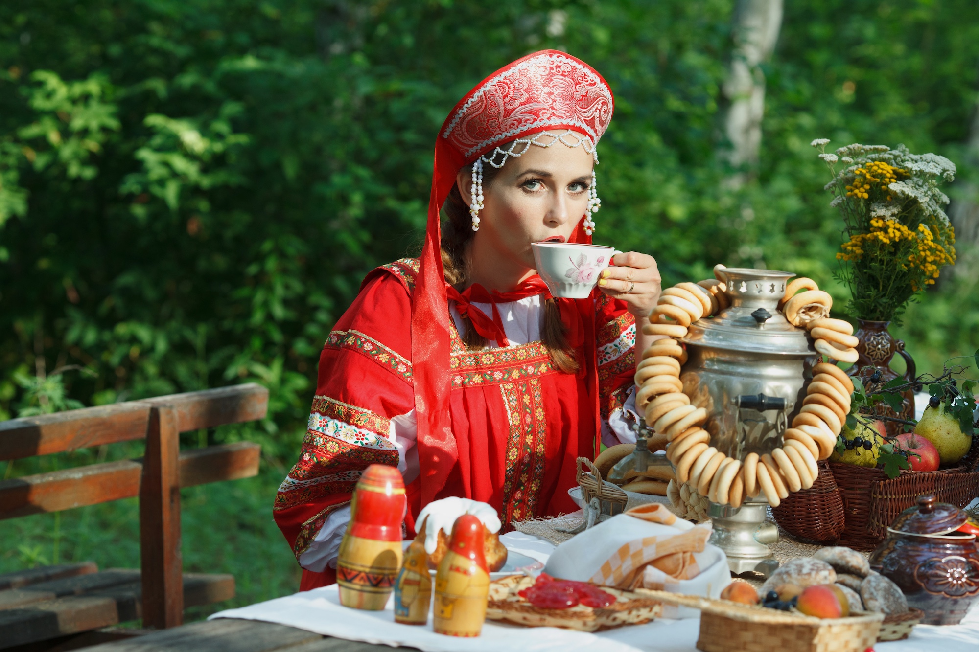В Восточном районе восстанавливают традиции русского чаепития, фото