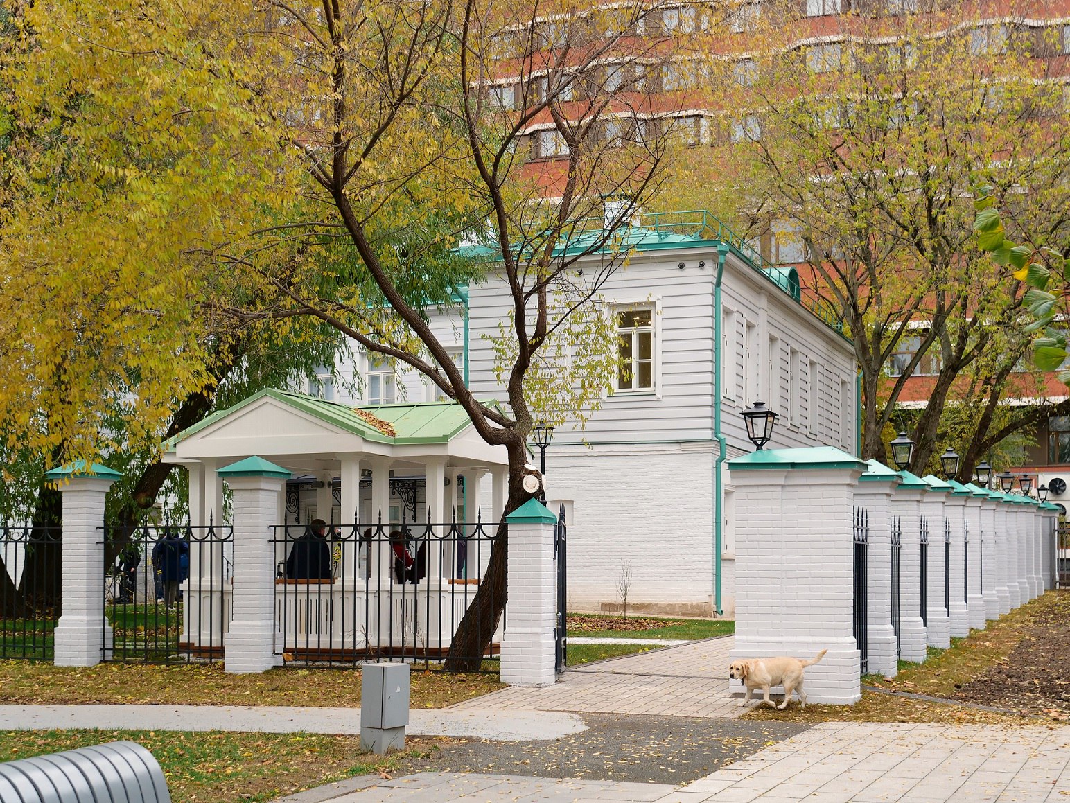 Открылось новое общественное пространство на территории Музея семьи меценатов Третьяковых, фото