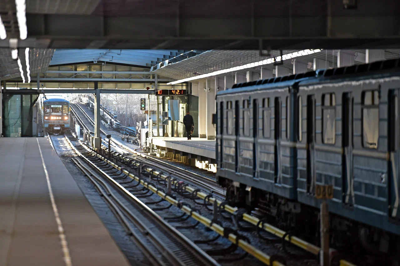 Готовы металлоконструкции двух метромостов между Большой кольцевой линией метро и электродепо «Аминьевское», фото